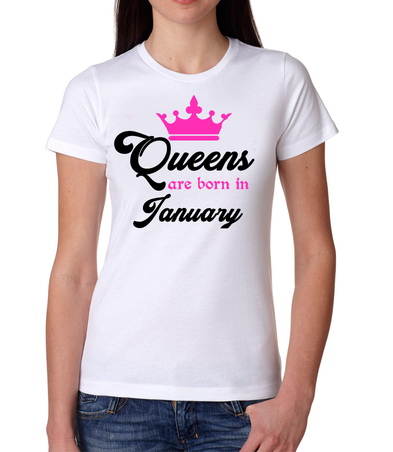 Tricou Aniversar Queens are born in