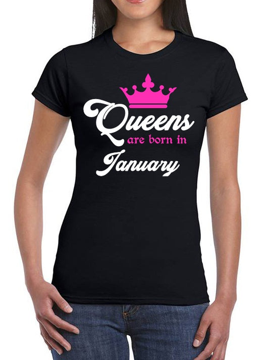 Tricou Aniversar Queens are born in